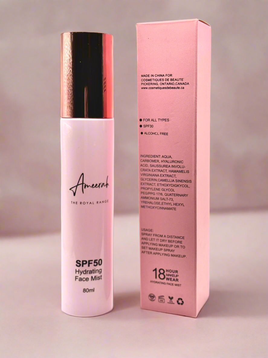 Setting Spray with SPF 50