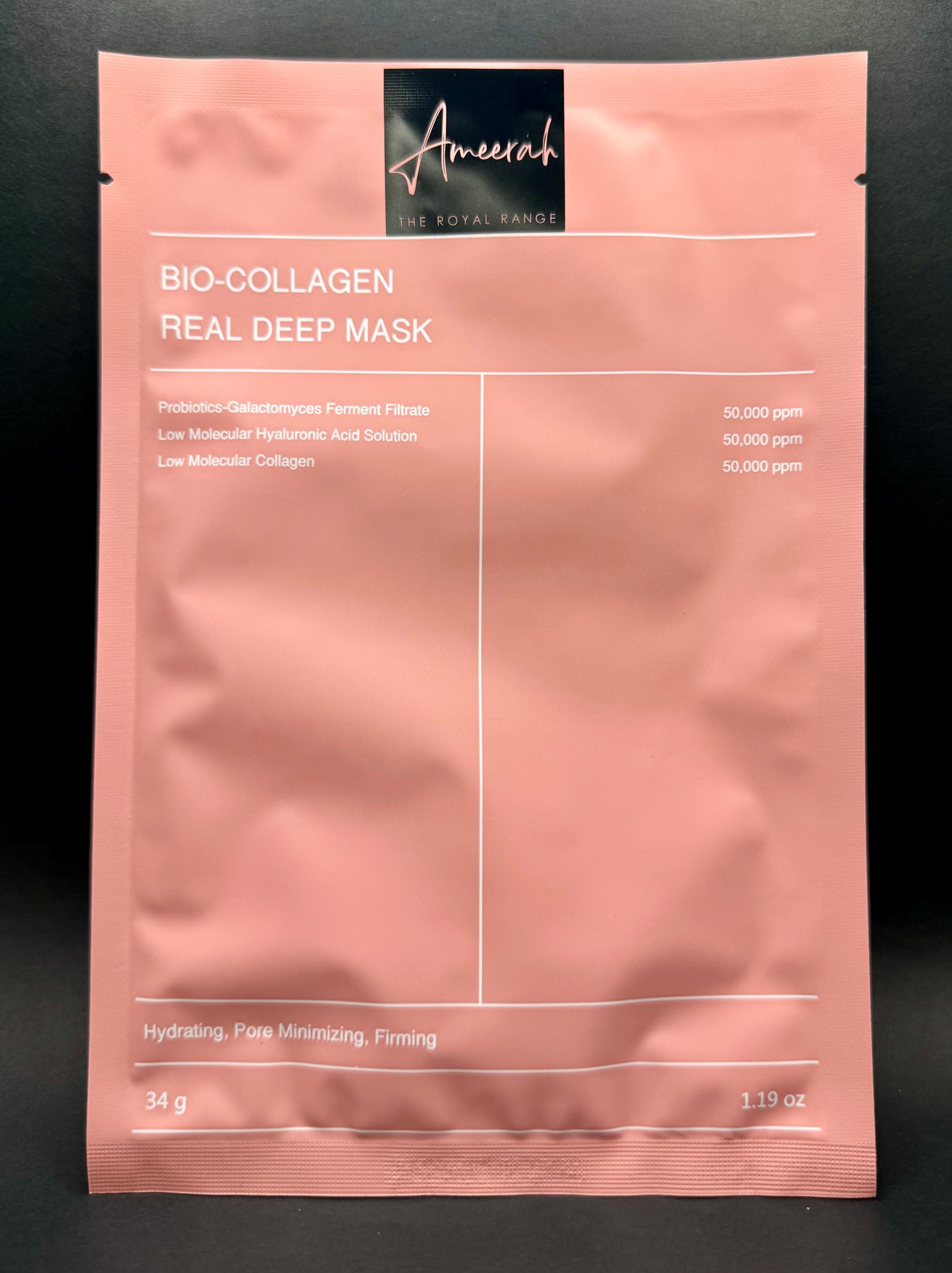 Ameerah The Royal Range Bio Collagen Real Deep Mask