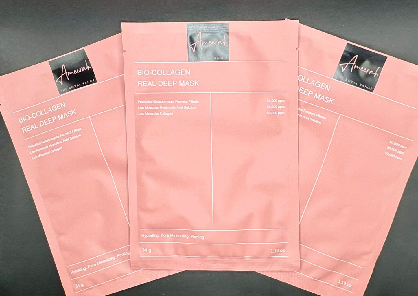 Ameerah The Royal Range Bio Collagen Real Deep Mask