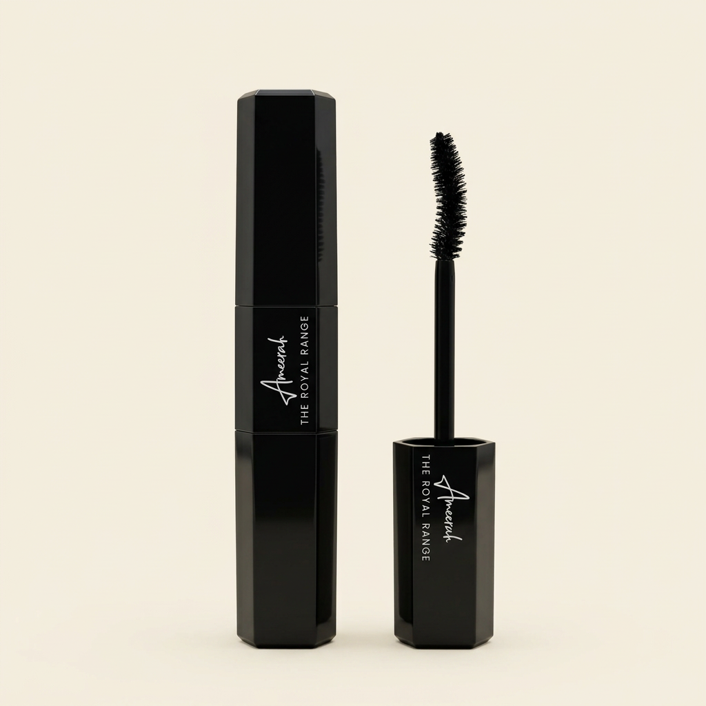 Ameerah mascara curved brush applicator close-up