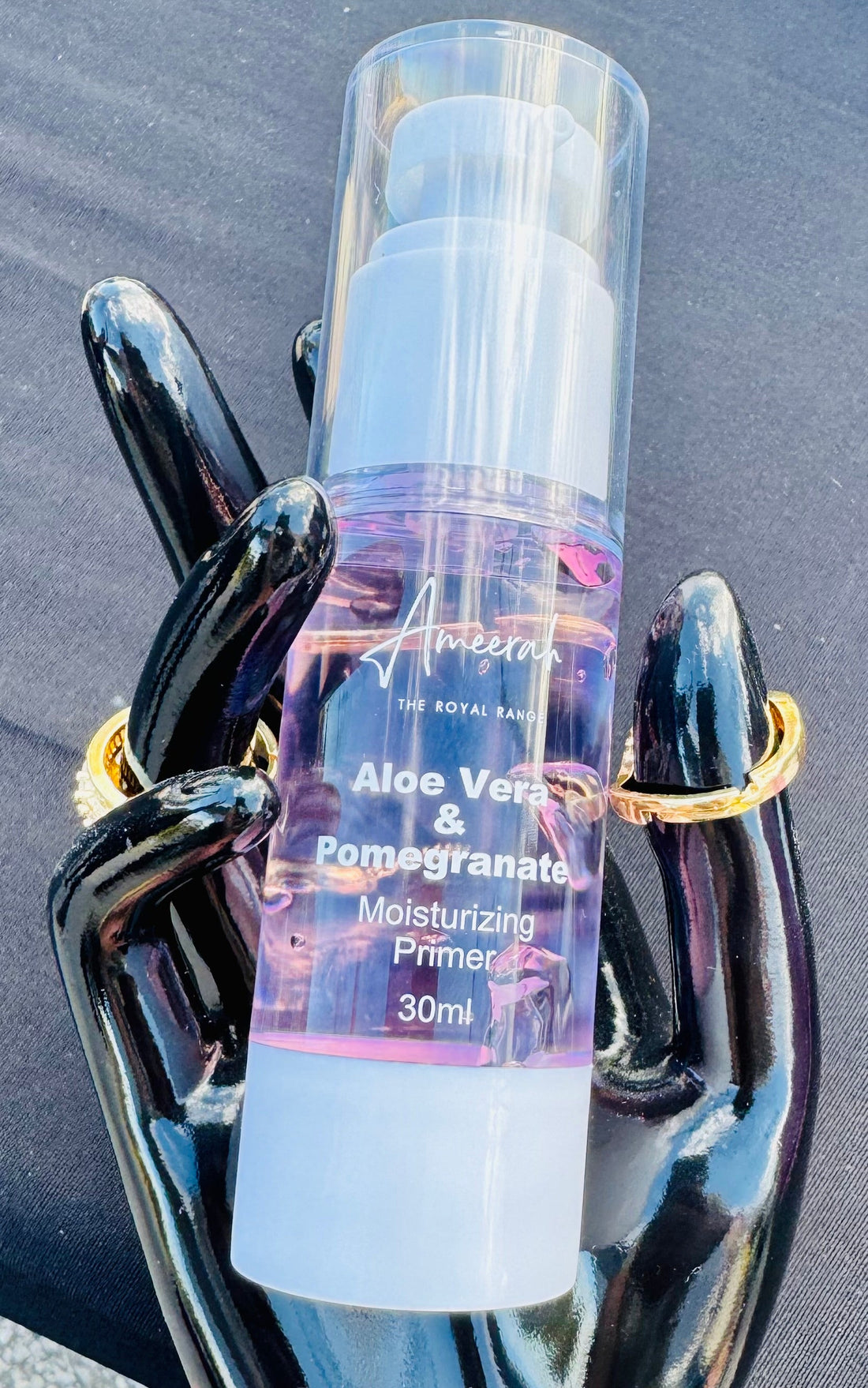 Base Gel Hydratante d’Ameerah – Vegan, Cruelty Free & Halal – Élégance abordable pour tous