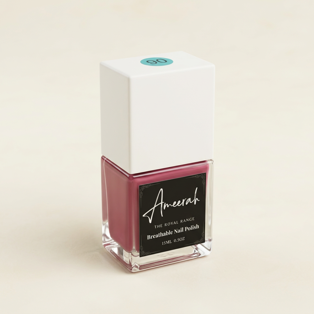 Breathable Nail Polish clean studio image